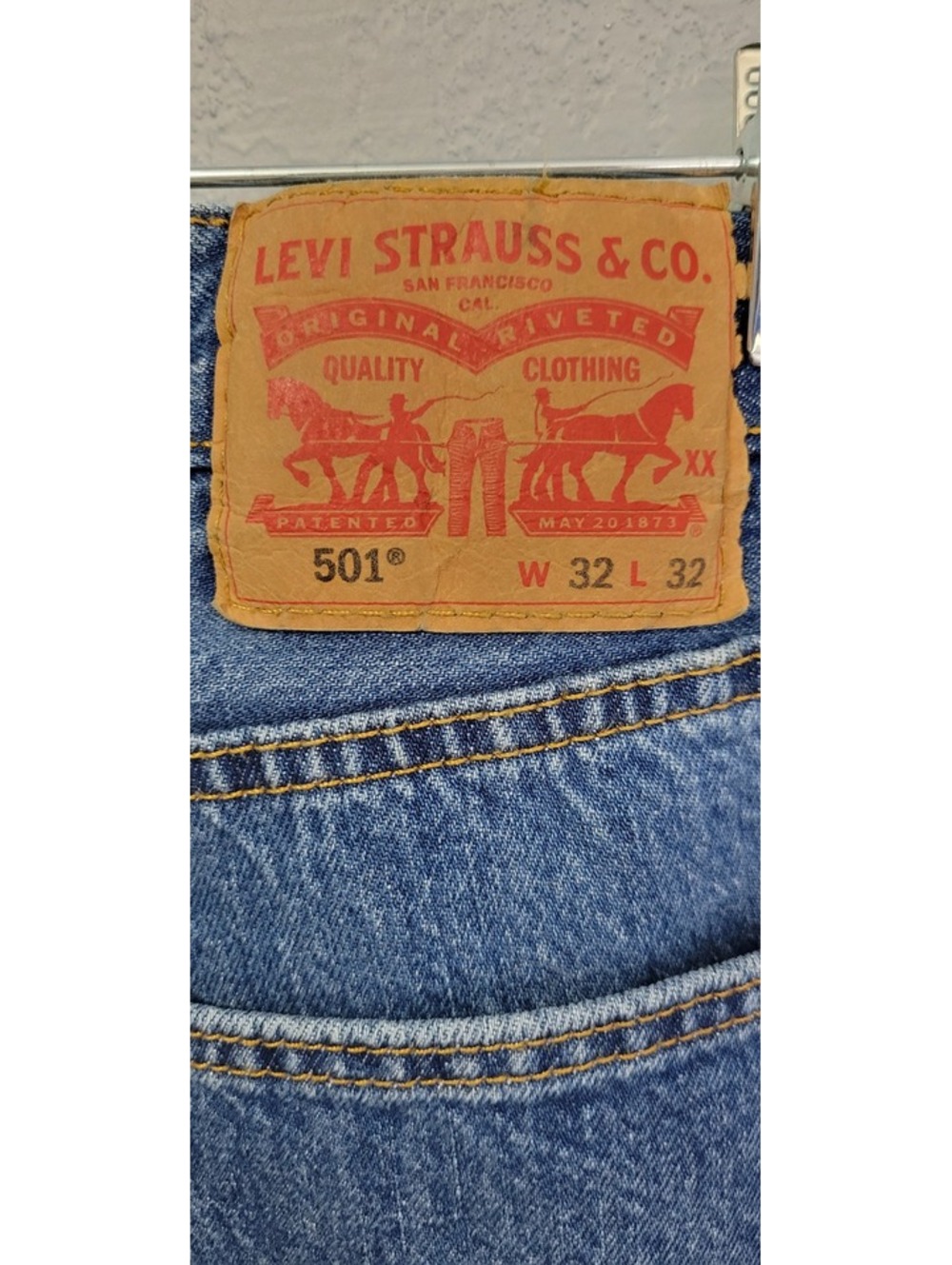 Levi's 501 Original Fit Blue Jeans W32 L32